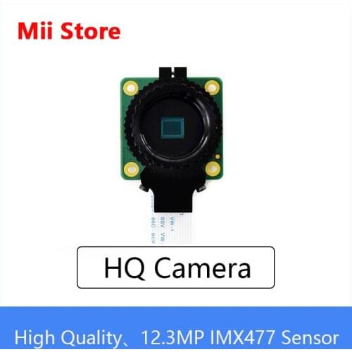 New Raspberry Pi High Quality Camera, 12.3MP IMX477 Sensor, Supports C/CS Lenses for rasberry pi 4/3/2 mini pc