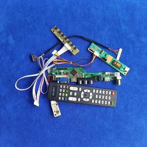 For N150X2/N150X3/N150X4/N150X6 Monitor controller board 1CCFL 1024*768 Analog Signal HDMI-compatible USB AV VGA Kit LVDS 30 Pin