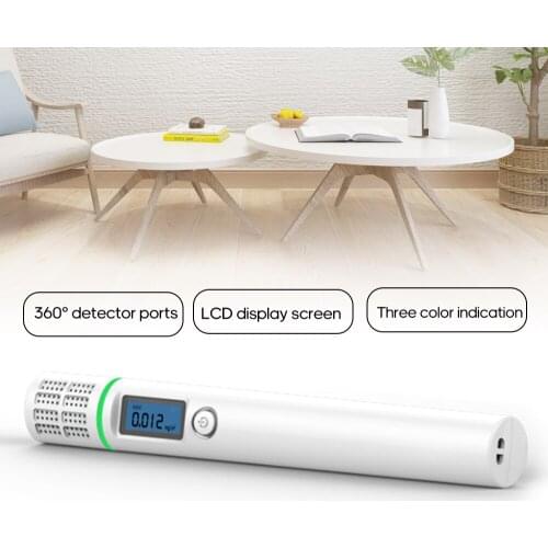 Portable Gas Detector Gas Analyzer Formaldehyde(HCHO) Detector with LCD Display High Accuracy TVOC Sensor Tester