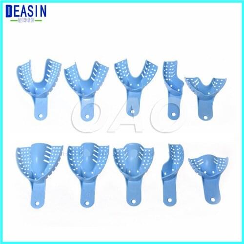 Dental Supply Plastic-Steel Dental Impression Trays Denture Model Materials
