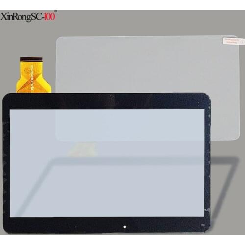 Tempered glass protector film+new 10.1'' tablet OVERMAX QUALCORE 1031 4G touch screen digitizer touch panel glass sensor