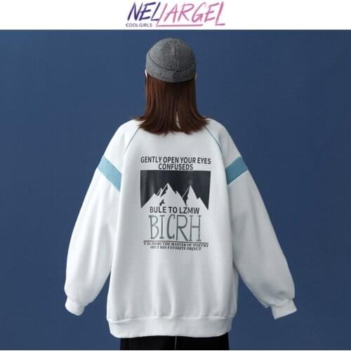 NELLARGEL Women Letter Patchwork Vintage Jacket 2021 Female Harajuku Y2k Streetwear Jackets Girl Korean Fashion Kawaii Jackets