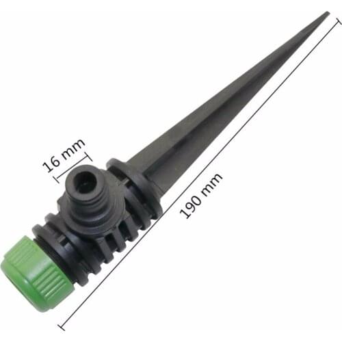 1 pcs 360 degrees Misty sprayer plastic Automatic watering sprinkler Spray the diameter of about 7-9 meters