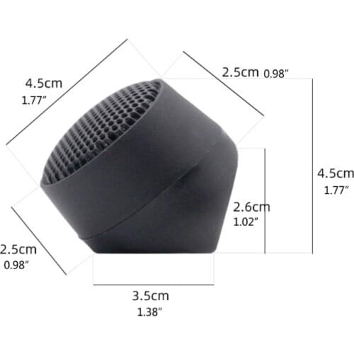 2Pcs Music Treble Head Car Speaker Top Subwoofer Vehicle Piezoelectric Tweeter Amplifier Horn Frequency