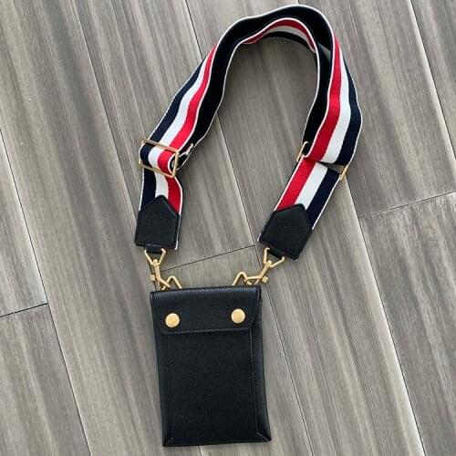 2021 Fashion TB Brand Mobile Phone Genuine Leather Crossbody Men Women Shoulder Card Bag Case Sports Wallet