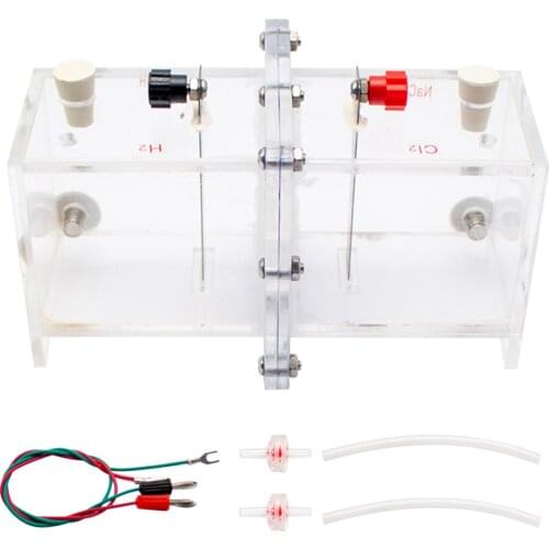 26063 Electrolyzer Demonstrator Ion Exchange Membrane Without Platinum Electrode Chemistry Experiment Teaching Instrument