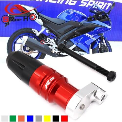 For YAMAHA YZF-R15 R3 YZF R15 V3 YZFR15 V3 Motorcycle CNC Accessories Falling Protector Exhaust Slider Crash Pad Slider