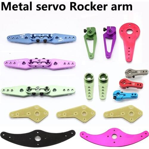 Aluminium Servo Horn Rocker Arm FUTABA JR HITEC 25T Reinforced 25T Servo Arm CNC Metal Steering Half Servo For RC Model Motor