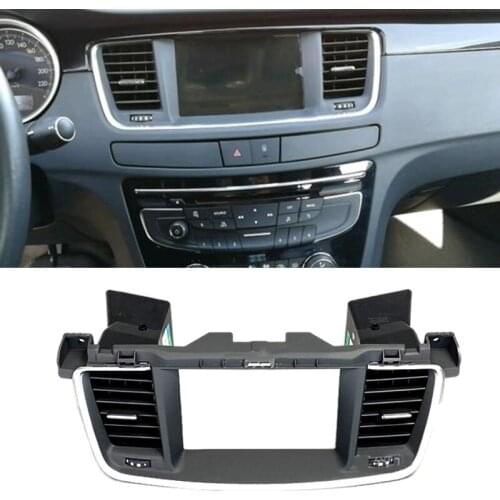 Car Dashboard Air Outlet Center Console Air-Conditioning Outlet for Peugeot 508