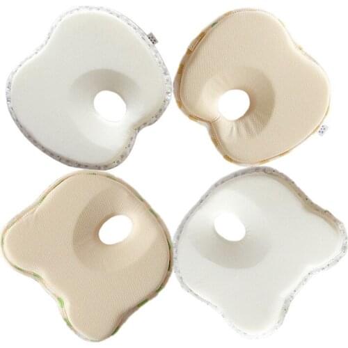 Baby Pillow Cartoon Toddler Newborn Boy Girl Sleep Positioner Anti Roll Cushion Flat Head Pillows Protection with Retail Package