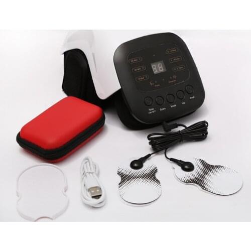 Electric smart knee massager electric pulse massage rheumatism hot compress arthritis three-speed adjustment heating vibration