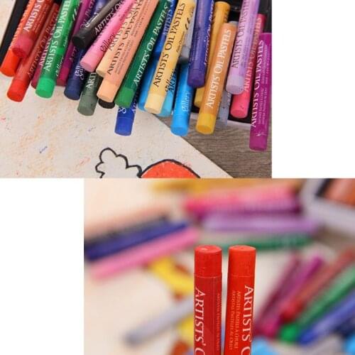 48 Colors Oil Pastel for artist Student Graffiti Soft Pastel Painting Drawing Pen School Stationery C5AE