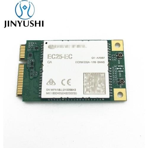 JINYUSHI EC25ECGA-MINIPCIE EC25 EC25-EC SMT B1/B3/B7/B8/B20/B28A 4G FDD-LTE/TDD-LTD CAT4 Module 100% NEW