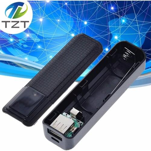 New Portable Mobile USB Power Bank Charger Pack Box Battery Case For 1 x 18650 DIY