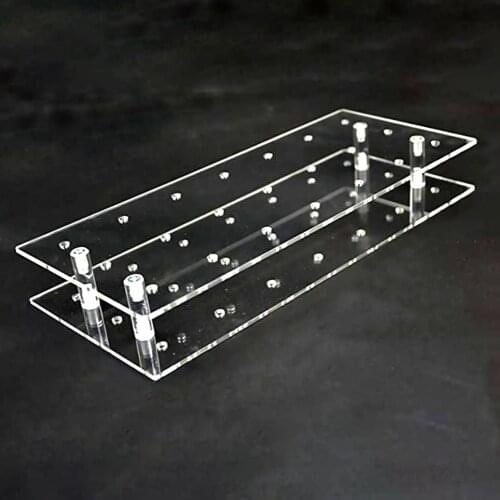 Lollipop Stand Kitchen Base Shelf Rectangular Decoration Display Holder 21 Hole Cake Party Acrylic Wedding Dessert Tool DIY