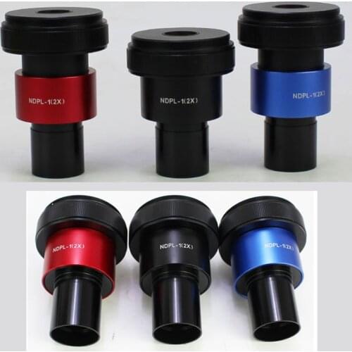 Adjustable 3 Color Scientific Microscope Interface 2x NI-KON Canon CAMERA LENS ADAPTER for microscope 23.2mm 30mm Mounting Size