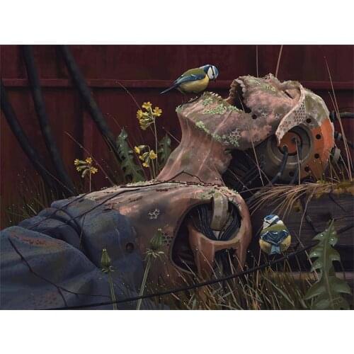 Simonstlenhag Diamond Painting Rhinestone 5D DIY Diamond Embroidery,Cross Stitch,diamond Mosaic art