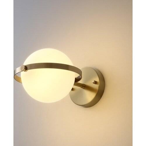 Modern luminaria led crystal bedroom corridor living room monkey lamp bedroom lamp