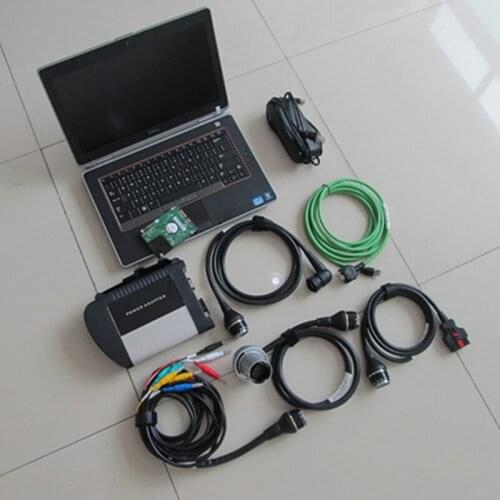 Super mb star c4+latest software 2021-06 hdd 320gb+E6420 i5 laptop mb sd connect diagnostic tool ready to use