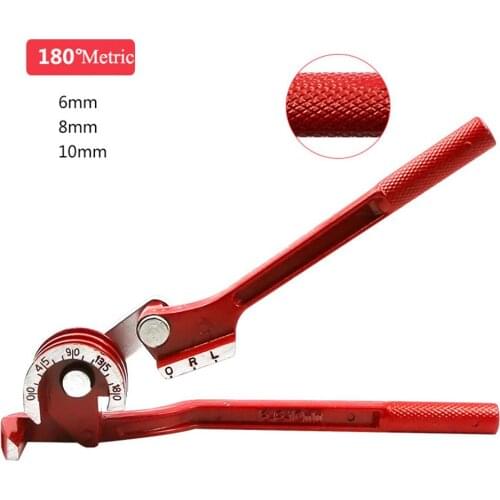 Three-in-one Manual Pipe Bender Tube Bending Machine Pipe Bending Tool Heavy Duty Tube Bender 180 Degree Pipe Tubing Bender