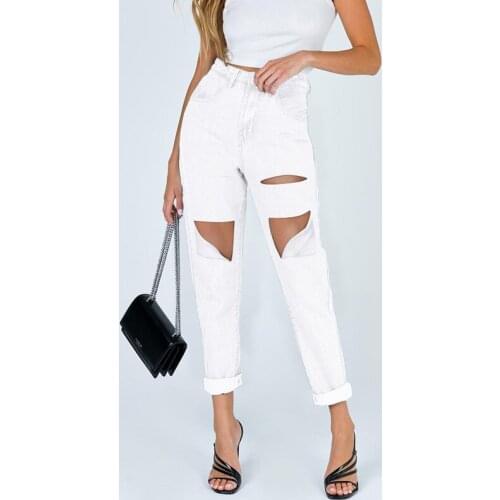 Womens Ripped Jeans Weigou China