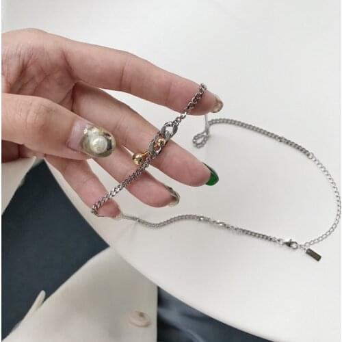 Louleur Individuality 925 Sterling Silver Necklace Creativity Chain Necklace For Women Silver 925 Fine Jewelry Silver 925