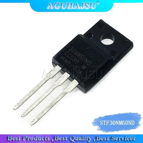 10PCS STF30NM60ND 30NM60ND F30NM60ND TO-220F 650V 25A