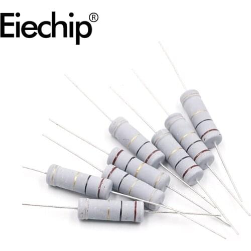 150pcs/lot 30 value Metal film resistor Carbon film resistors 2W 3W 0.1 ohm~750 ohm 1K~820K Resistance Pack Electronic DIY set