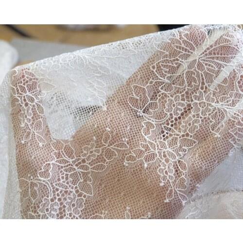 3 yards black lace trimchantilly lace trim with double scallops