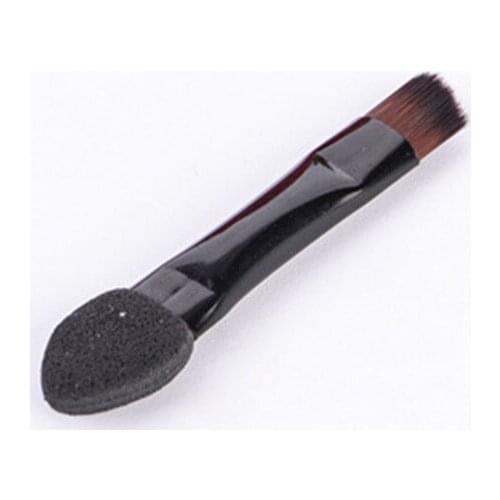 30pcs Eyeshadow Applicator Disposable Soft Makeup Sponge Stick Double Ended Nail Mirror Powder Brushes Manicure Accessory