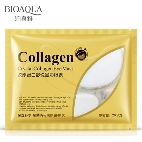 5 Pair Collagen Eye Mask Anti Aging Anti Wrinkle Dark Circle Anti Puffiness Eye Bag Moisturizing Skin Care Whitening