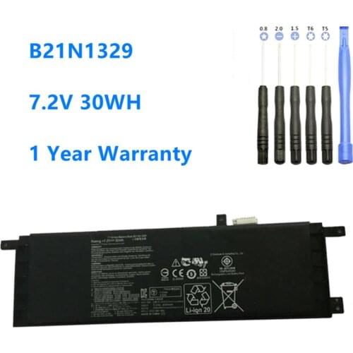 B21N1329 Laptop Battery for ASUS D553M F453 F453MA F553M P553 P553MA X453 X453MA X553 X553M X553B X553MA X403M X503M 7.2V 30WH