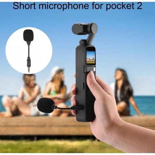 Bluelans Mini Portable 3.5mm Microphone Handheld Camera Accessory for DJI OSMO Pocket 2