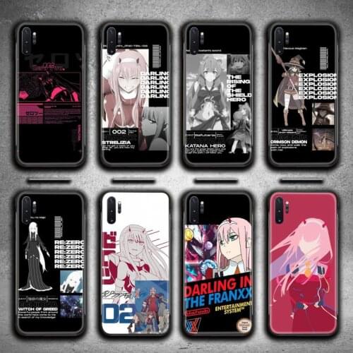 Zero Two Darling In The FranXX Phone Case For Samsung Galaxy Note20 ultra 7 8 9 10 Plus lite M51 M21 M31 J8 2018 Prime