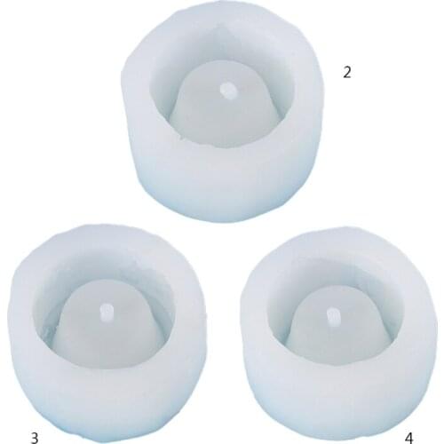 Succulent Flowerpot Epoxy Resin Mold Concrete Cement Clay Planter Pot Silicone Mould DIY Crafts Candle Soap Casting Tools