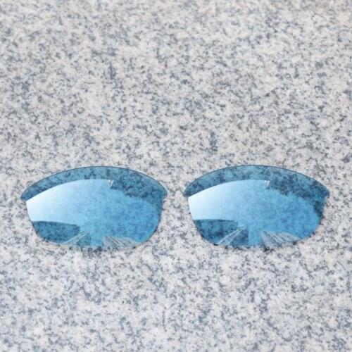 E.O.S Polarized Enhanced Replacement Lenses for Oakley Half Jacket 2.0 Sunglasses - HD Blue Polarized