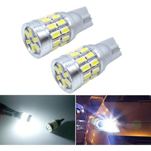 2x T10 W5W LED Clearance Light Marker Lamp Bulb For Nissan Qashqai Note Tiida Almera Juke X-Trail Primera J11 Pathfinder Versa