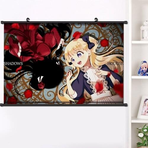 HOT Anime Manga Shadows House HD Wall Scroll Roll Painting Girls Persona Poster Print Home Decor Collectible Art Gifts 40x60 cm