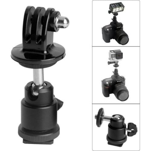 Camera Hot Shoe Mount Monitor Mount Action Cam Hot Shoe Mount for DSLR