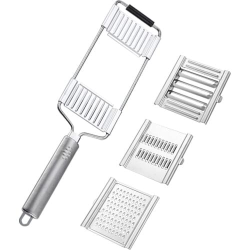 Kitchen Mandoline Slicer Stainless Steel Multi Blade Adjutsable Peeler for Fruits and Vegetables Kitchen Tools Carrot Grater