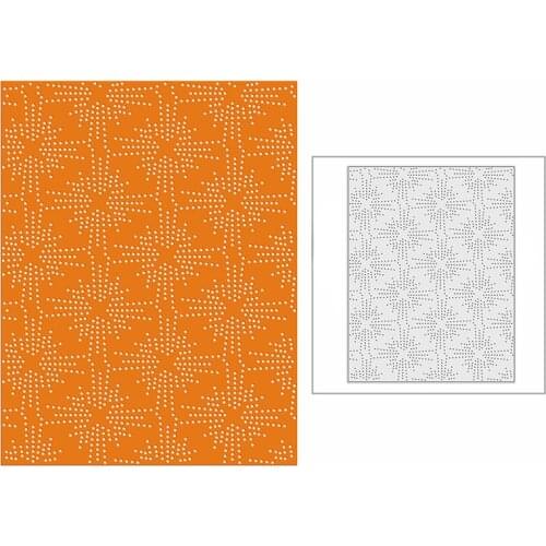 New 2021 Spotted Firework Star Panel Metal Cutting Dies for DIY Scrapbooking and Card Making Background Embossing Craft No Stamp