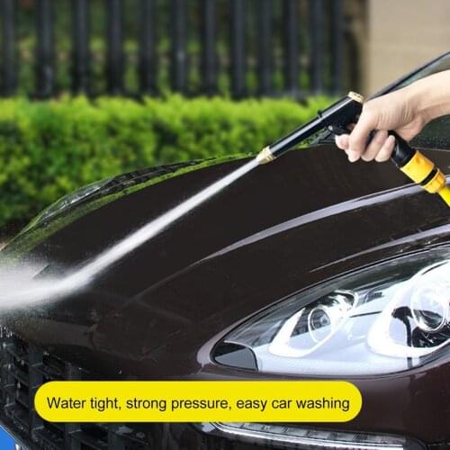 Portable High-pressure Water Gun For Cleaning Car Wash Machine Garden Watering Hose Nozzle Sprinkler Foam Water Gun dropshipping
