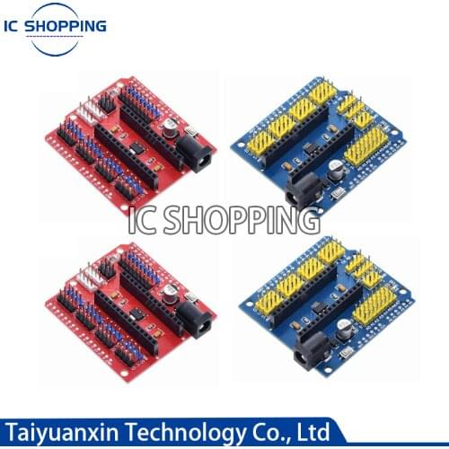 2PCS UNO Shield / Nano Shield for NANO V3.0 Adapter Prototype Shield and UNO Multi-purpose Expansion Board FOR Arduino