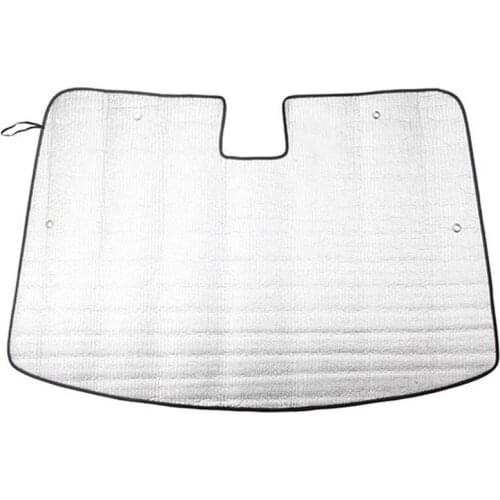 Windshield Sunshade For Tesla Model 3, Foldable Uv Ray Reflector Auto Front Window Sun Shade Visor Shield Cover, Keeps Vehicle