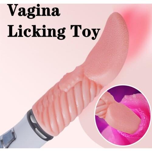 Vibrator Pussy Licking Toy Licking Vagina Vibrators 18+ Sex Toys Erotic Sextoy Battery Masturbator Famale Clitoris Stimulator
