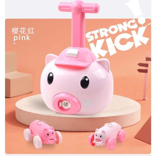 Air Power Balloon Car Toys for Children Kids Educational Inertia Pressing Car Puzzle Science Experiment Toy 2020