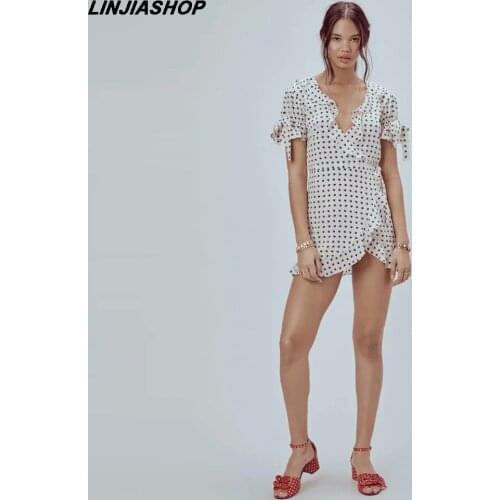 Bohemian Dress Women Beige Print Beach A Line V Neck High Waist Flare Sleeve Summer Women Party Dress Bloggers For Girls Style