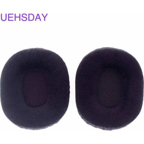 Black Velvet Replacement Earpad Cushion For Audio-Technica M30 M35 M40 M50 M50s/SONY MDR-7506 MDR-V6 MDR-CD900ST Headphone