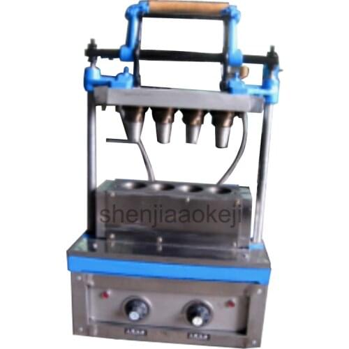 Electric Ice cream cone Baking machine 220V ice cream Crisp tube machine DST-04 ice cream cone crispy wafer machine 1pc