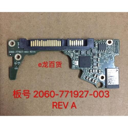 HDD PCB logic board printed circuit board 2060-771927-003 REV A P1 for WD 2.5 SATA hard drive repair data recovery